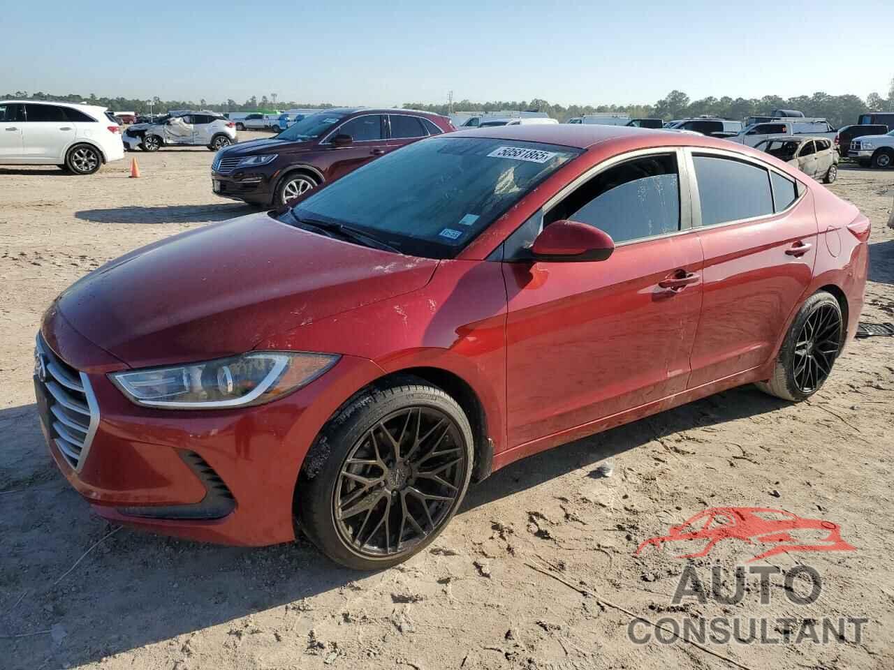 HYUNDAI ELANTRA 2017 - KMHD84LF2HU191034