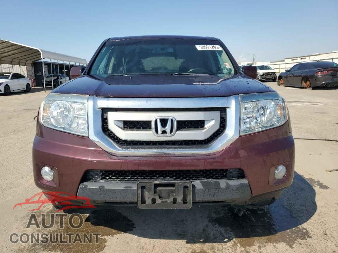 HONDA PILOT 2011 - 5FNYF3H59BB047597