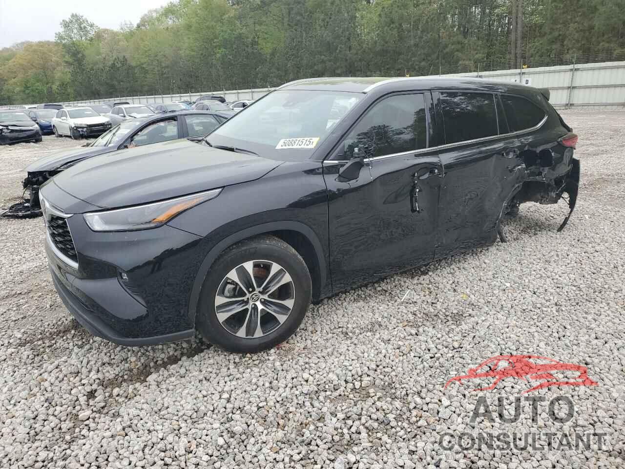 TOYOTA HIGHLANDER 2022 - 5TDHZRAH5NS555449