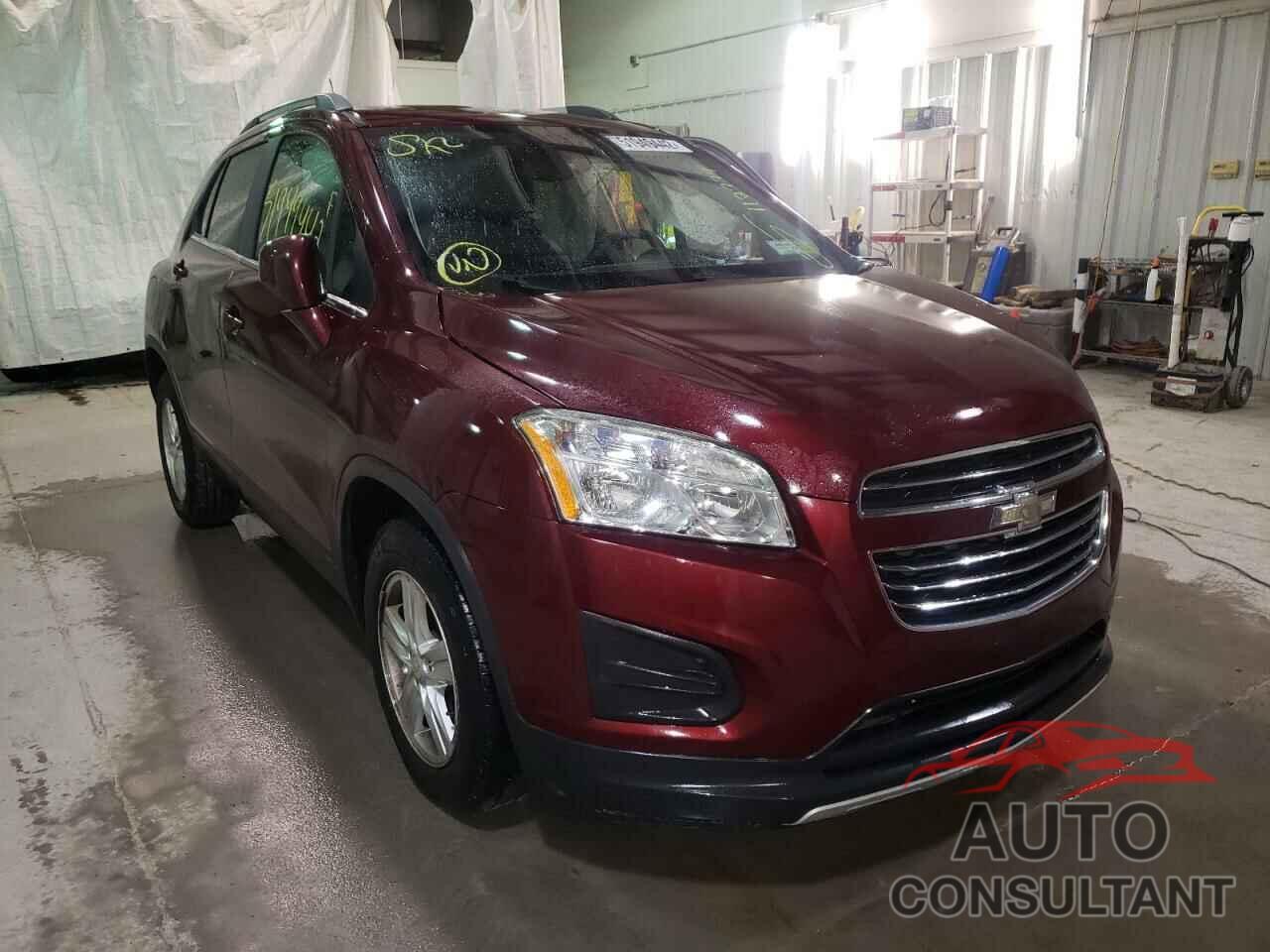 CHEVROLET TRAX 2016 - 3GNCJLSB1GL155915