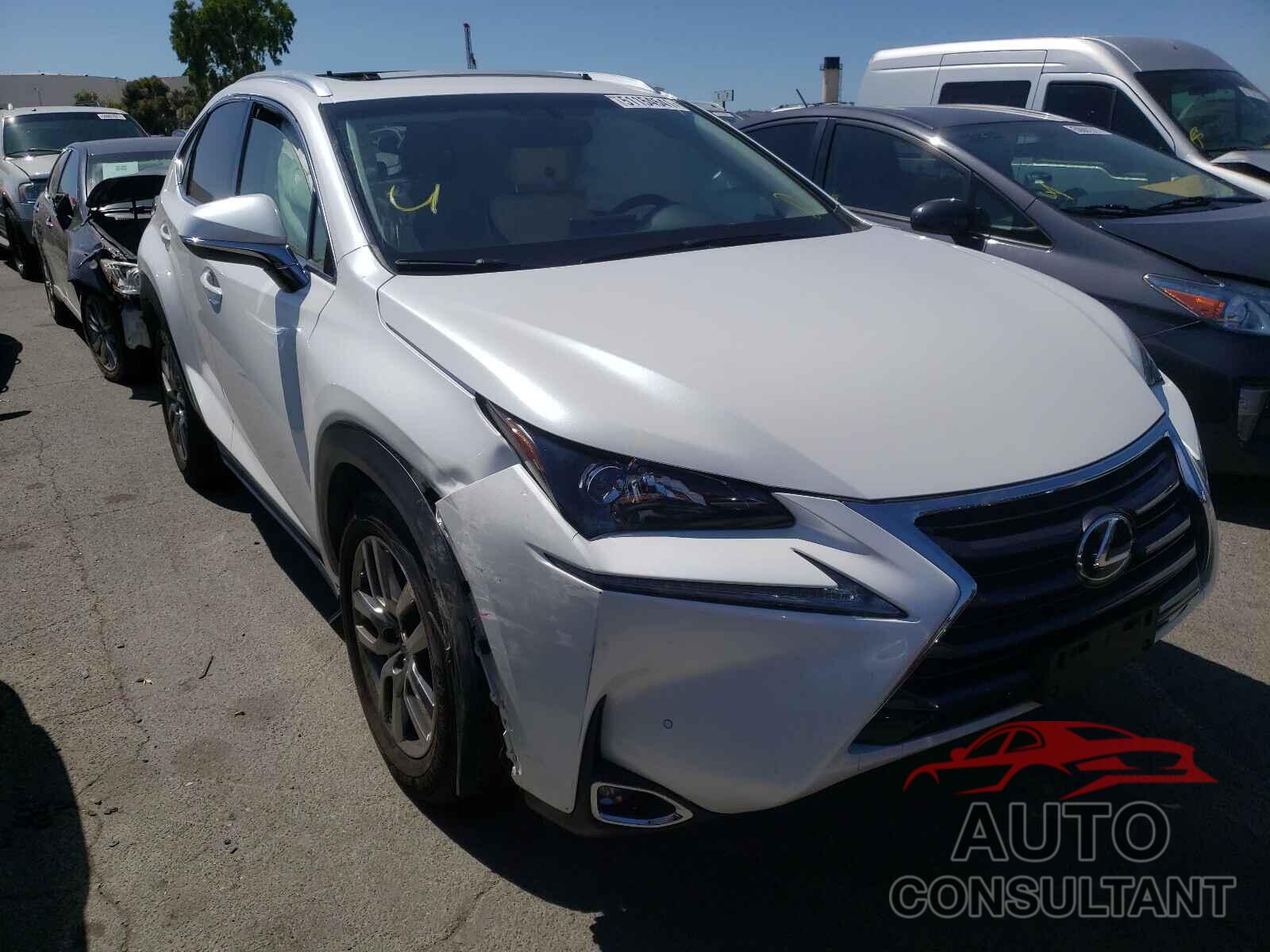 LEXUS NX 2016 - JTJBARBZ9G2050140