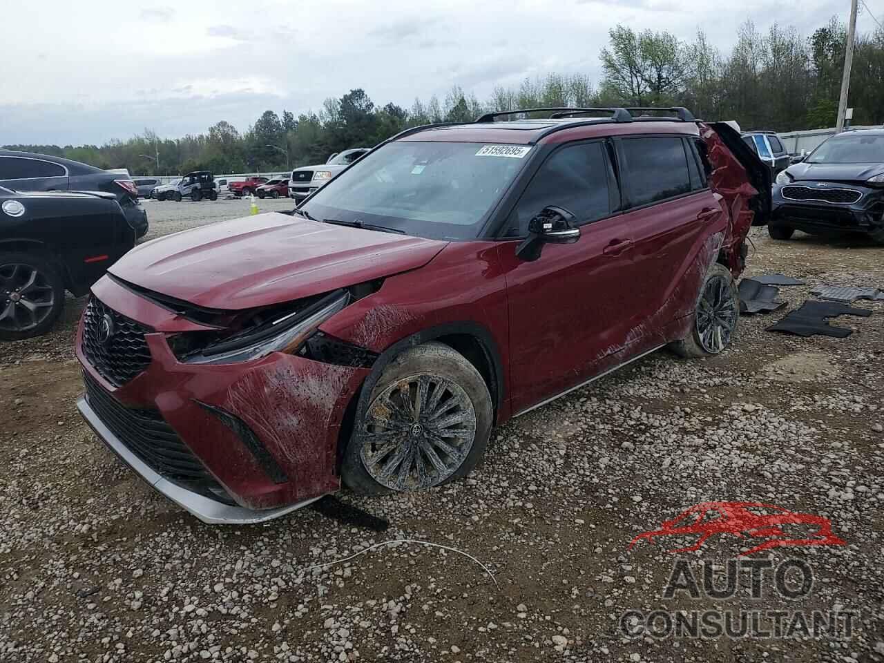 TOYOTA HIGHLANDER 2023 - 5TDKDRAH1PS021615