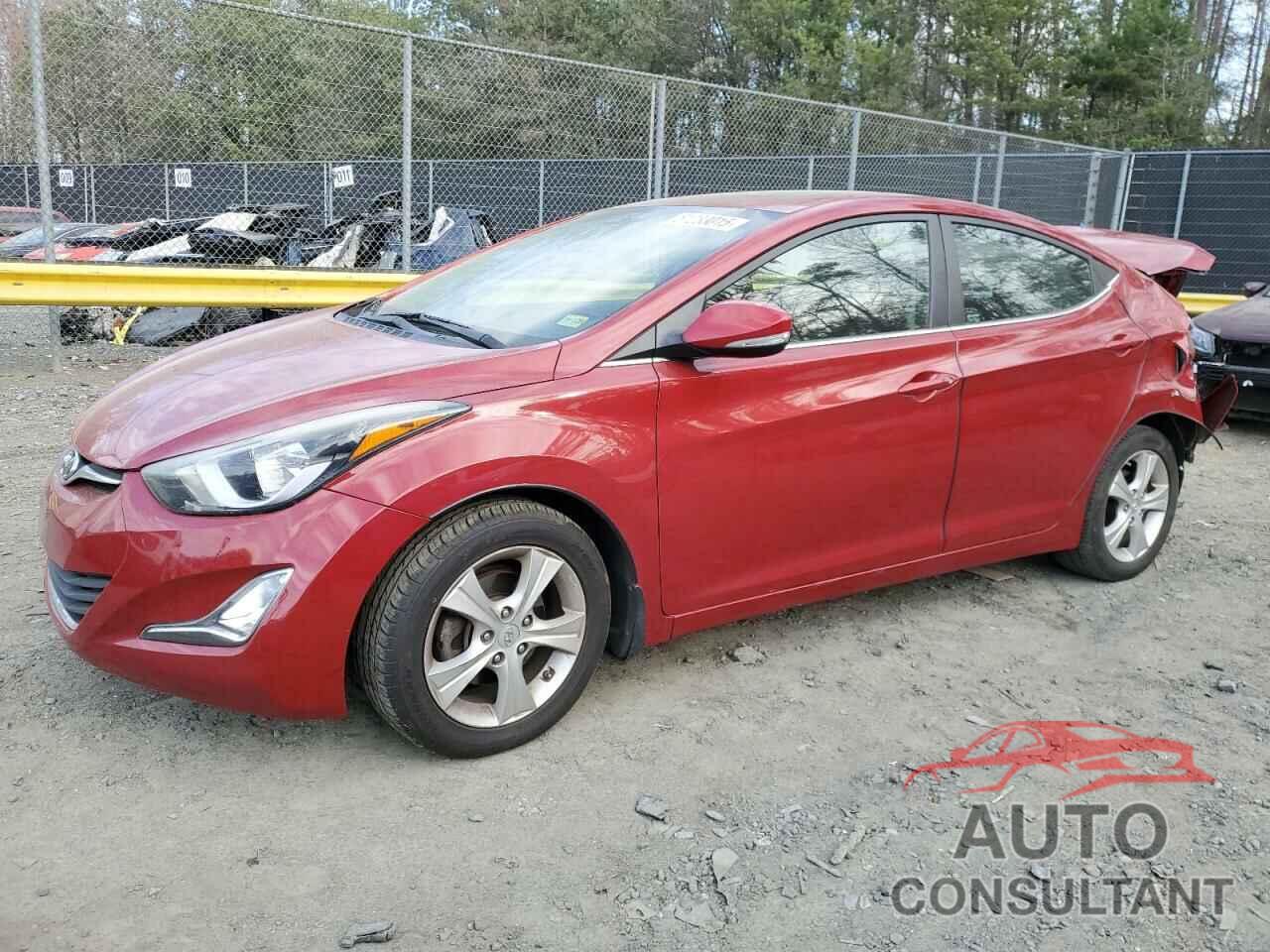 HYUNDAI ELANTRA 2016 - KMHDH4AE2GU585187