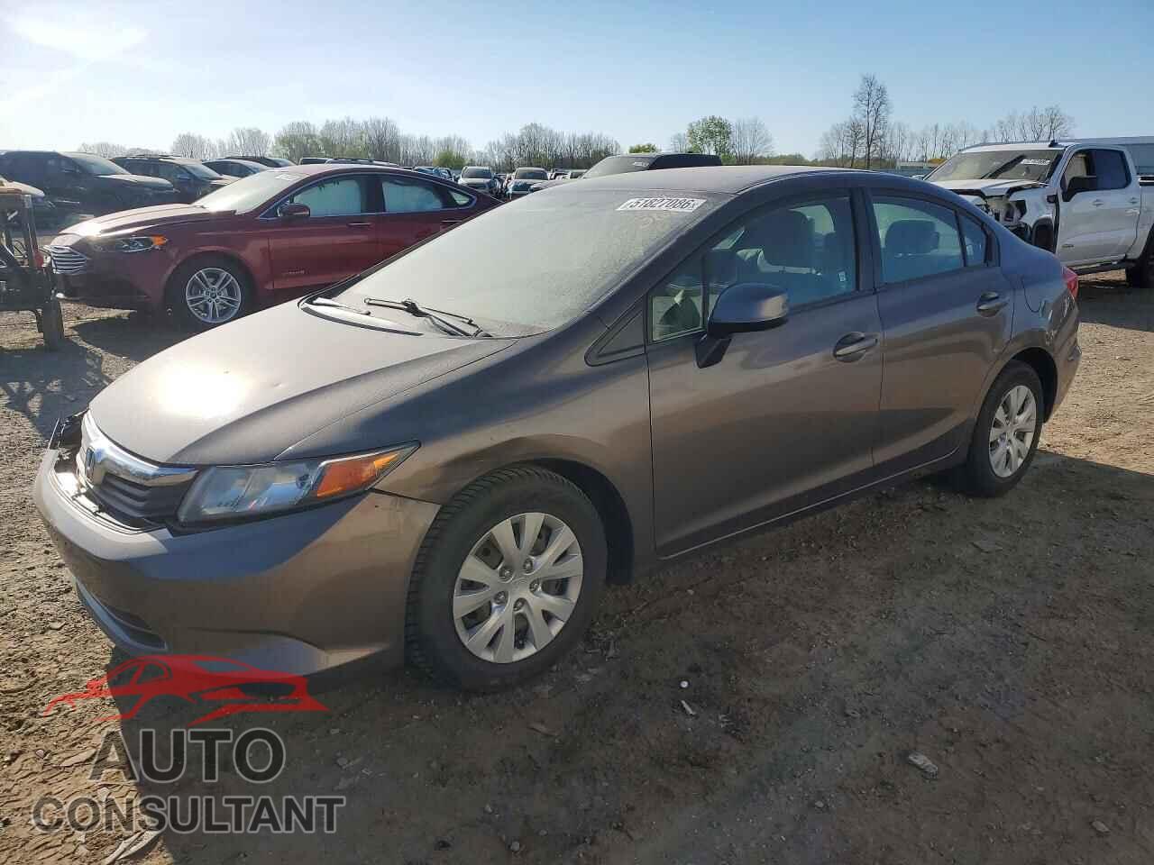 HONDA CIVIC 2012 - 2HGFB2F57CH508504
