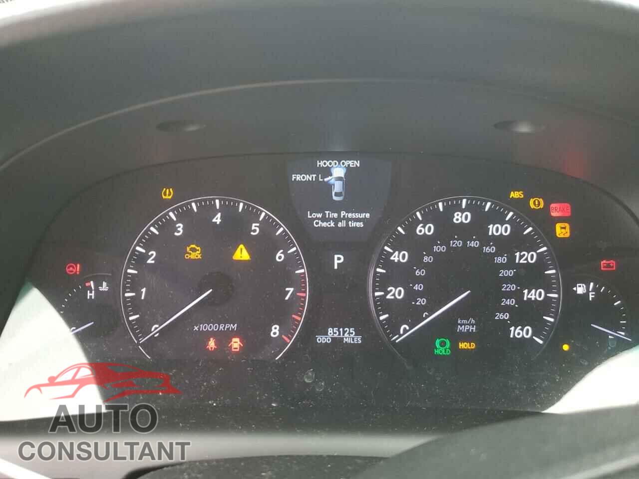 LEXUS LS460 2012 - JTHDL1EF7C5004094