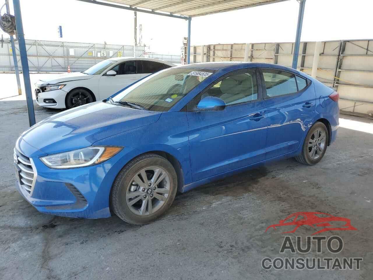 HYUNDAI ELANTRA 2018 - KMHD84LF8JU665669