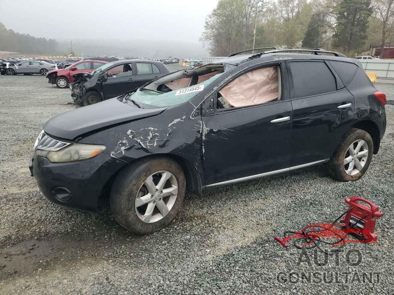 NISSAN MURANO 2009 - JN8AZ18WX9W147613