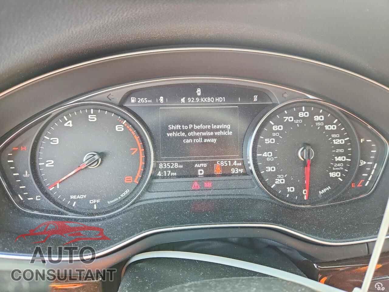 AUDI A5 2019 - WAUANCF52KA063038