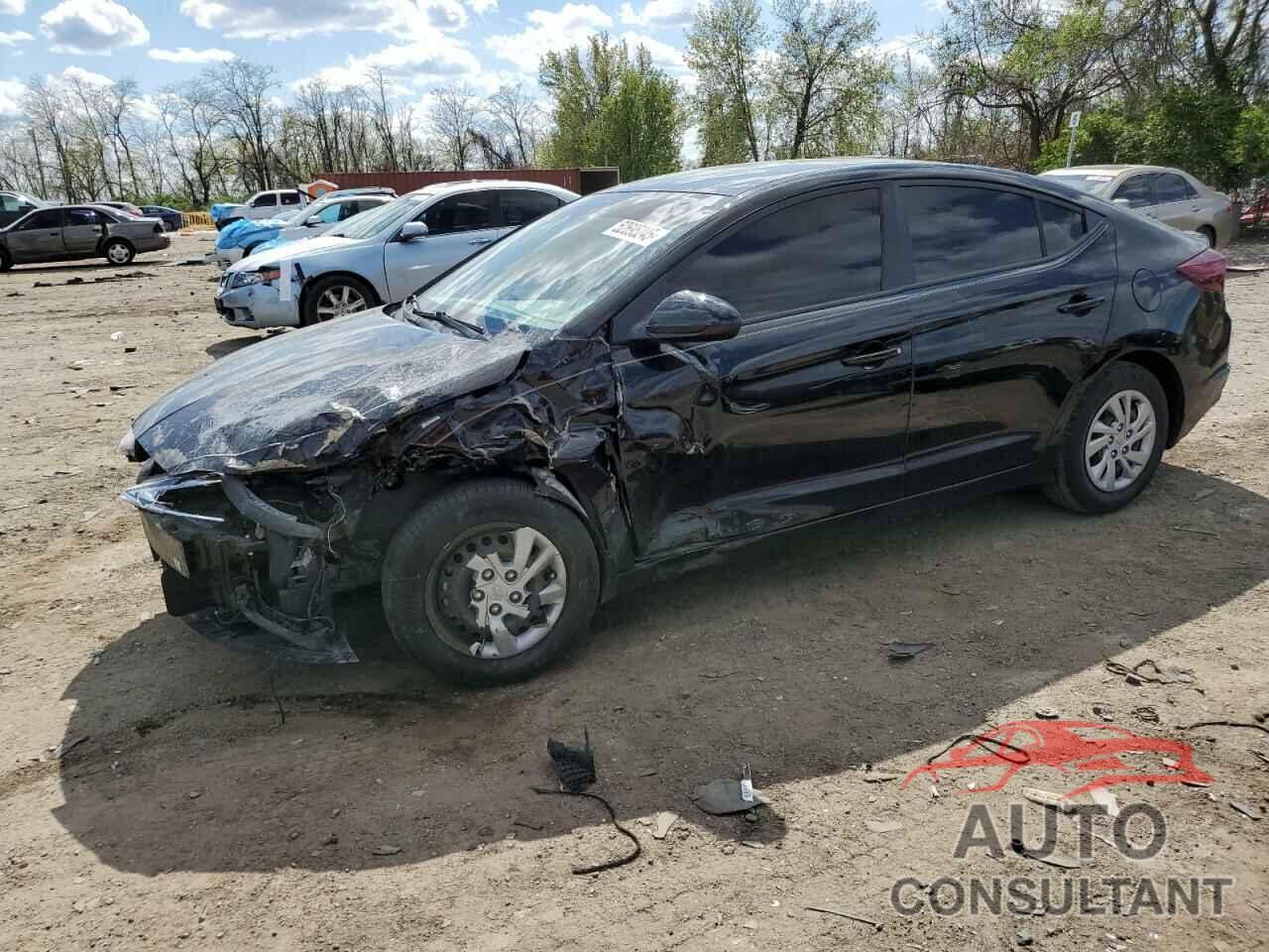 HYUNDAI ELANTRA 2020 - KMHD74LF3LU087079