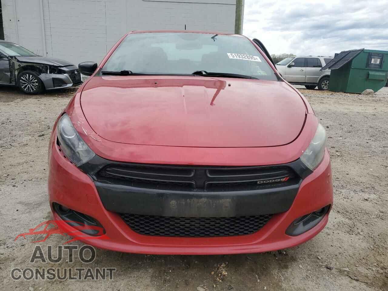 DODGE DART 2015 - 1C3CDFBB2FD410906