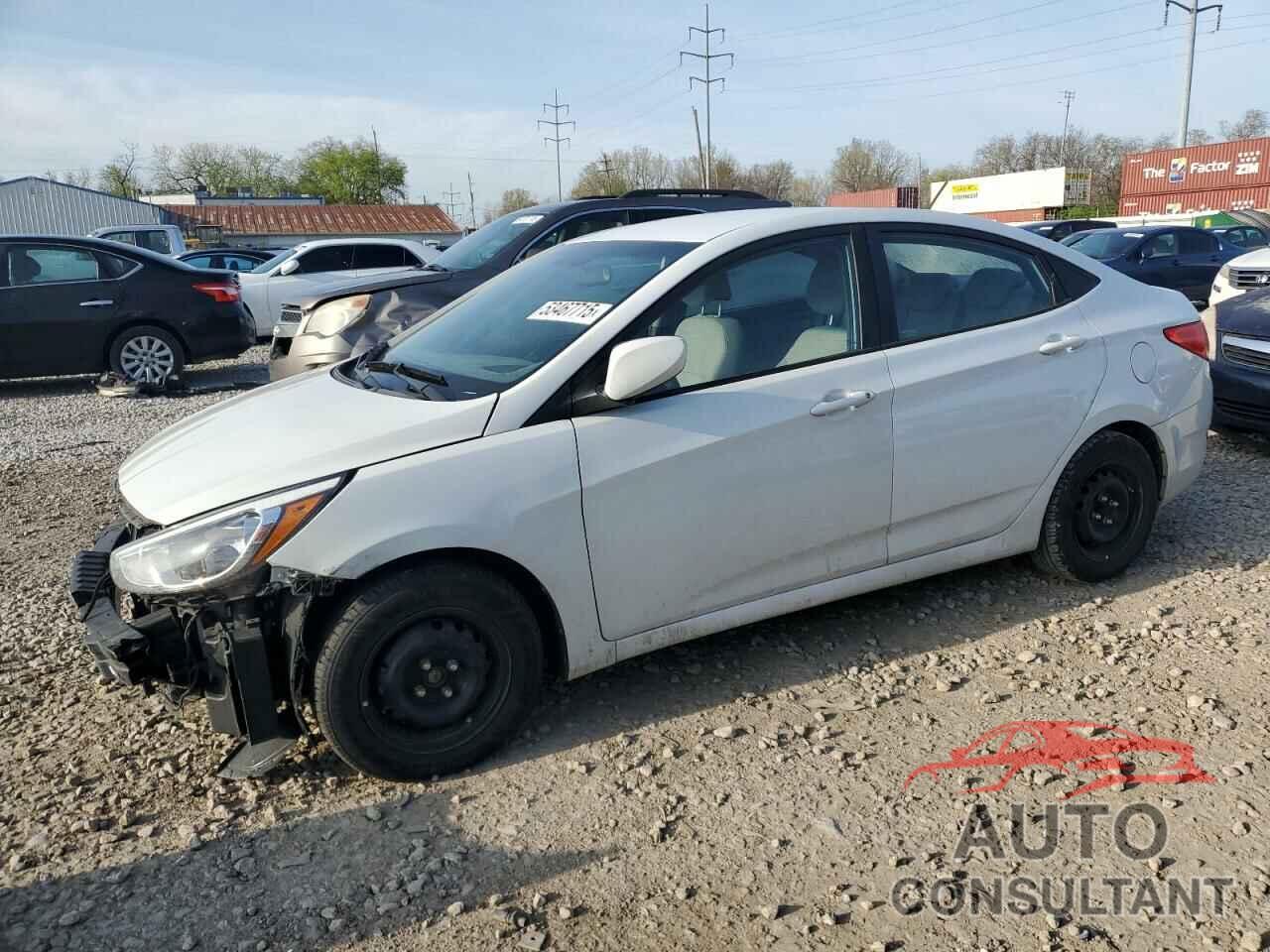 HYUNDAI ACCENT 2017 - KMHCT4AE4HU367344