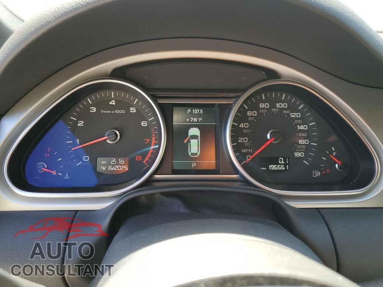 AUDI Q7 2013 - WA1DGAFE5DD006357