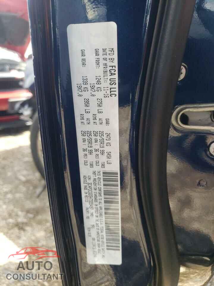 DODGE JOURNEY 2017 - 3C4PDCGG5HT555497