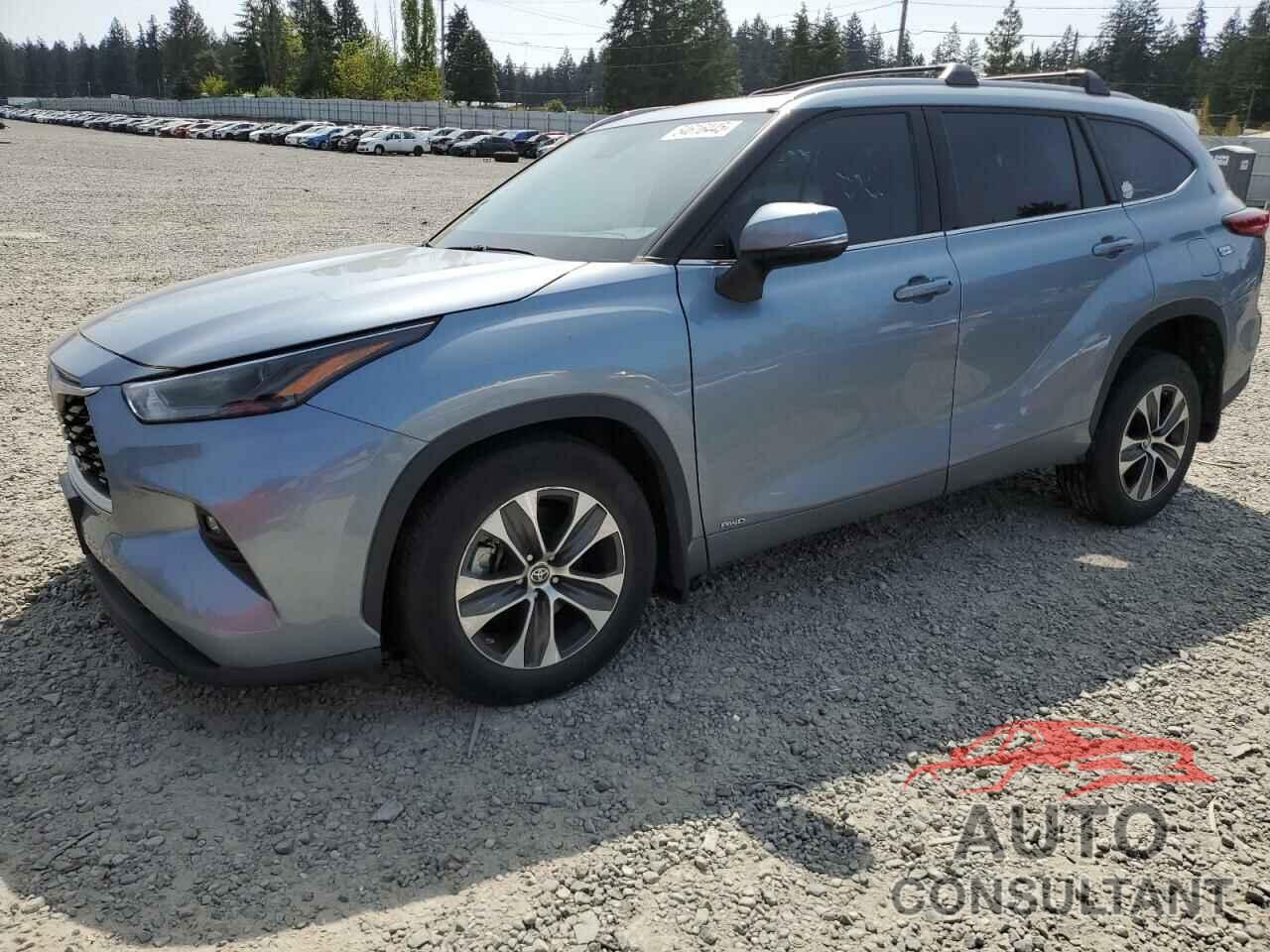 TOYOTA HIGHLANDER 2022 - 5TDGBRCH2NS093333
