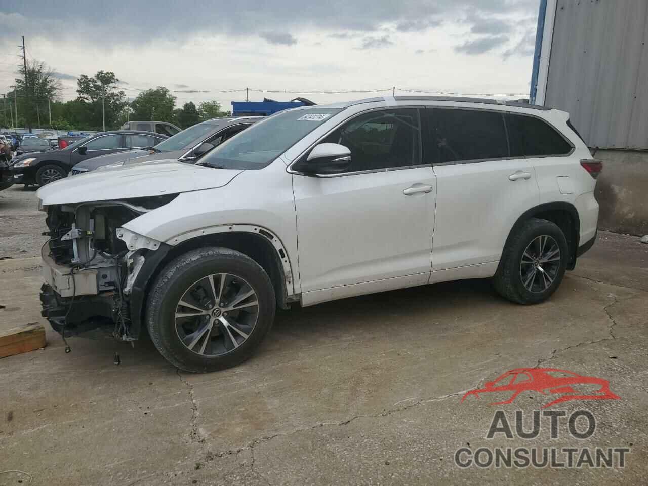 TOYOTA HIGHLANDER 2016 - 5TDJKRFH5GS233248