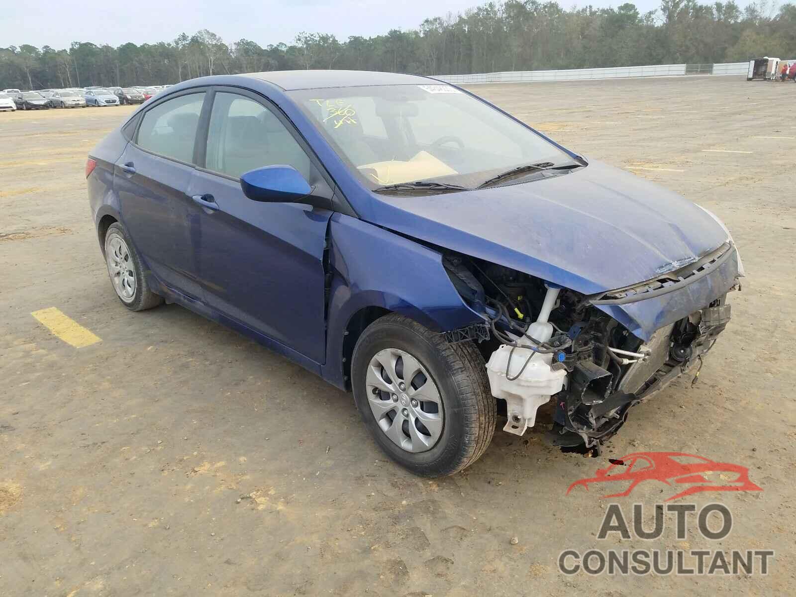 HYUNDAI ACCENT 2017 - KMHCT4AE7HU272048