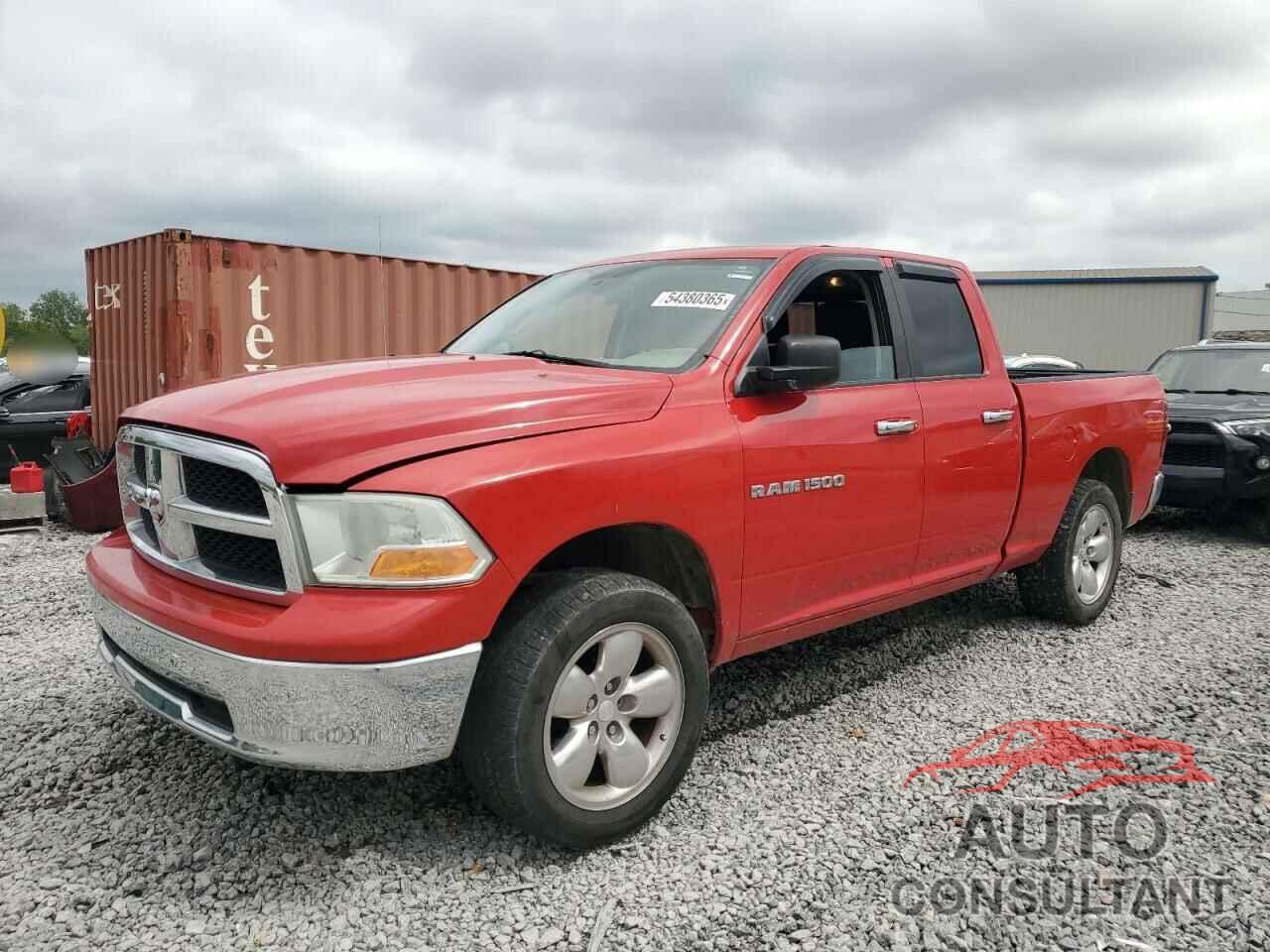 DODGE RAM 1500 2012 - 1C6RD7GP6CS168698