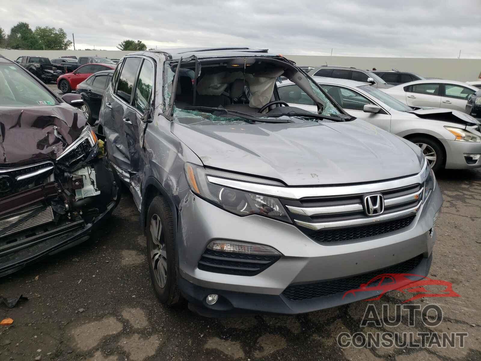 HONDA PILOT 2016 - 5FNYF6H72GB097574