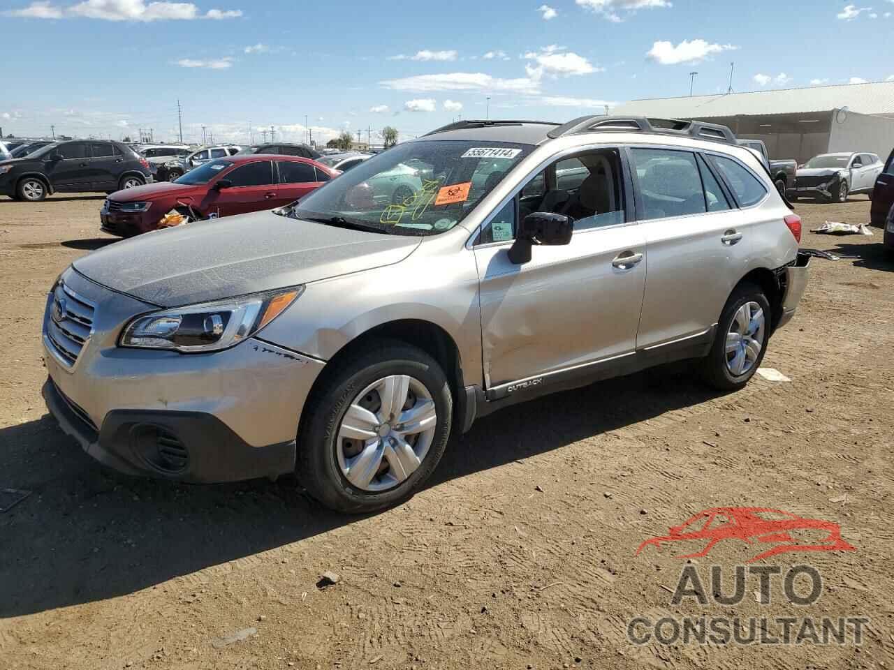 SUBARU OUTBACK 2016 - 4S4BSAAC5G3275627