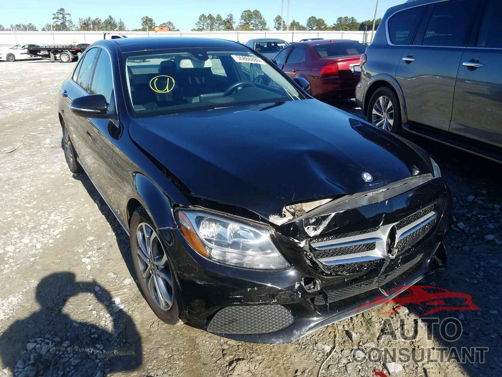 MERCEDES-BENZ C CLASS 2017 - 55SWF4JB8HU222202