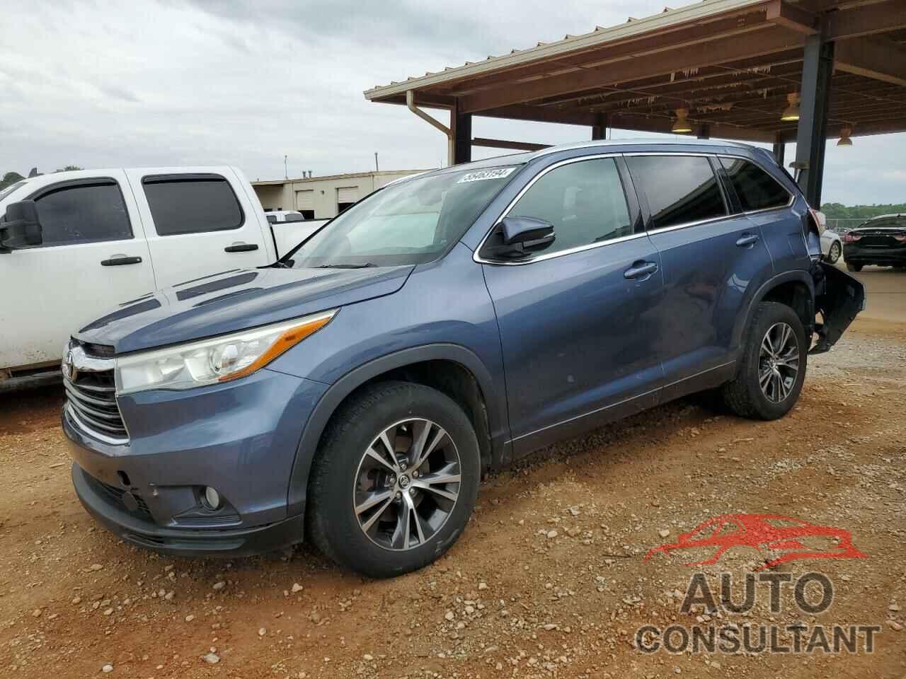 TOYOTA HIGHLANDER 2016 - 5TDKKRFH1GS131885