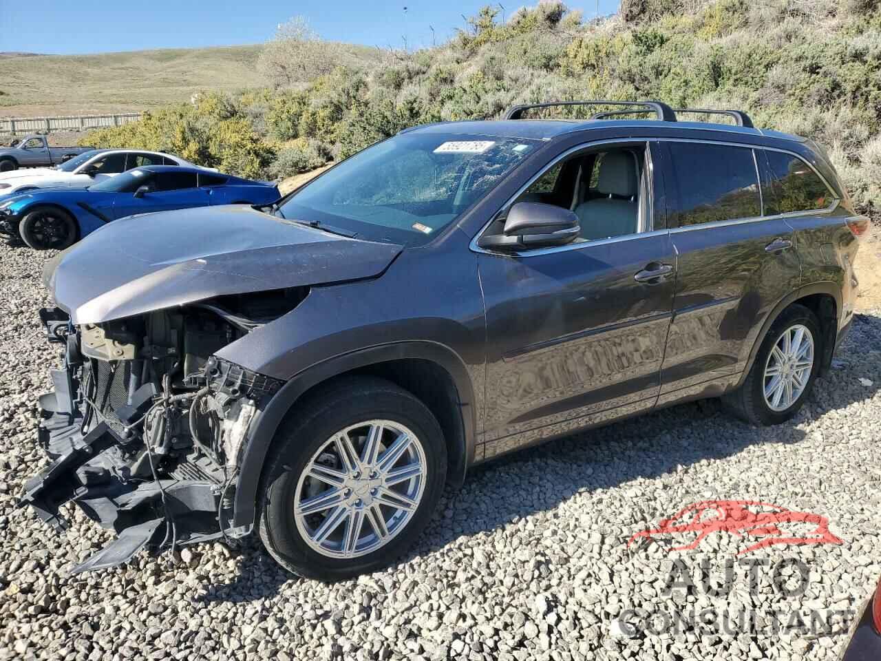 TOYOTA HIGHLANDER 2016 - 5TDDKRFH9GS275886