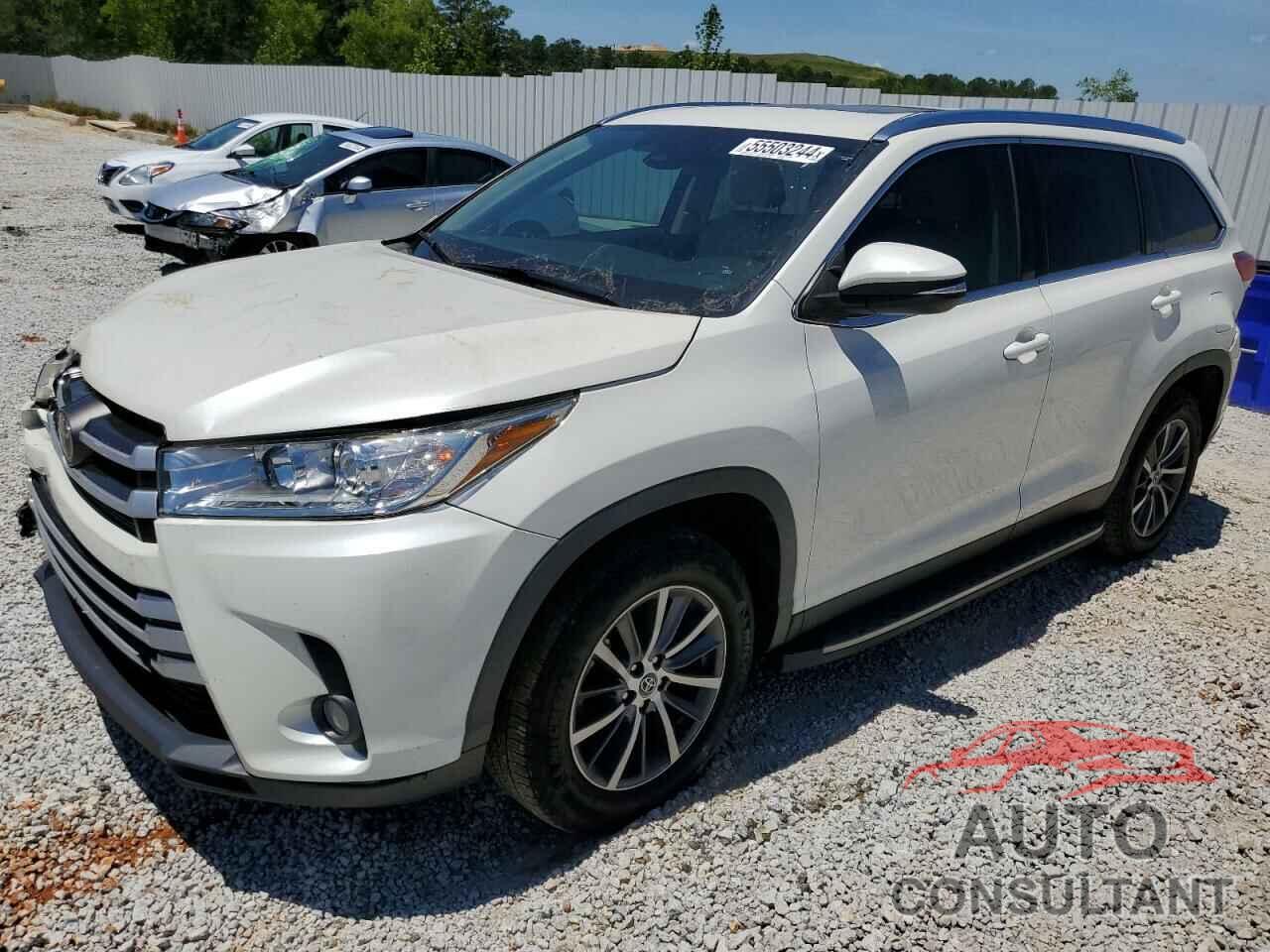 TOYOTA HIGHLANDER 2019 - 5TDKZRFH7KS565264