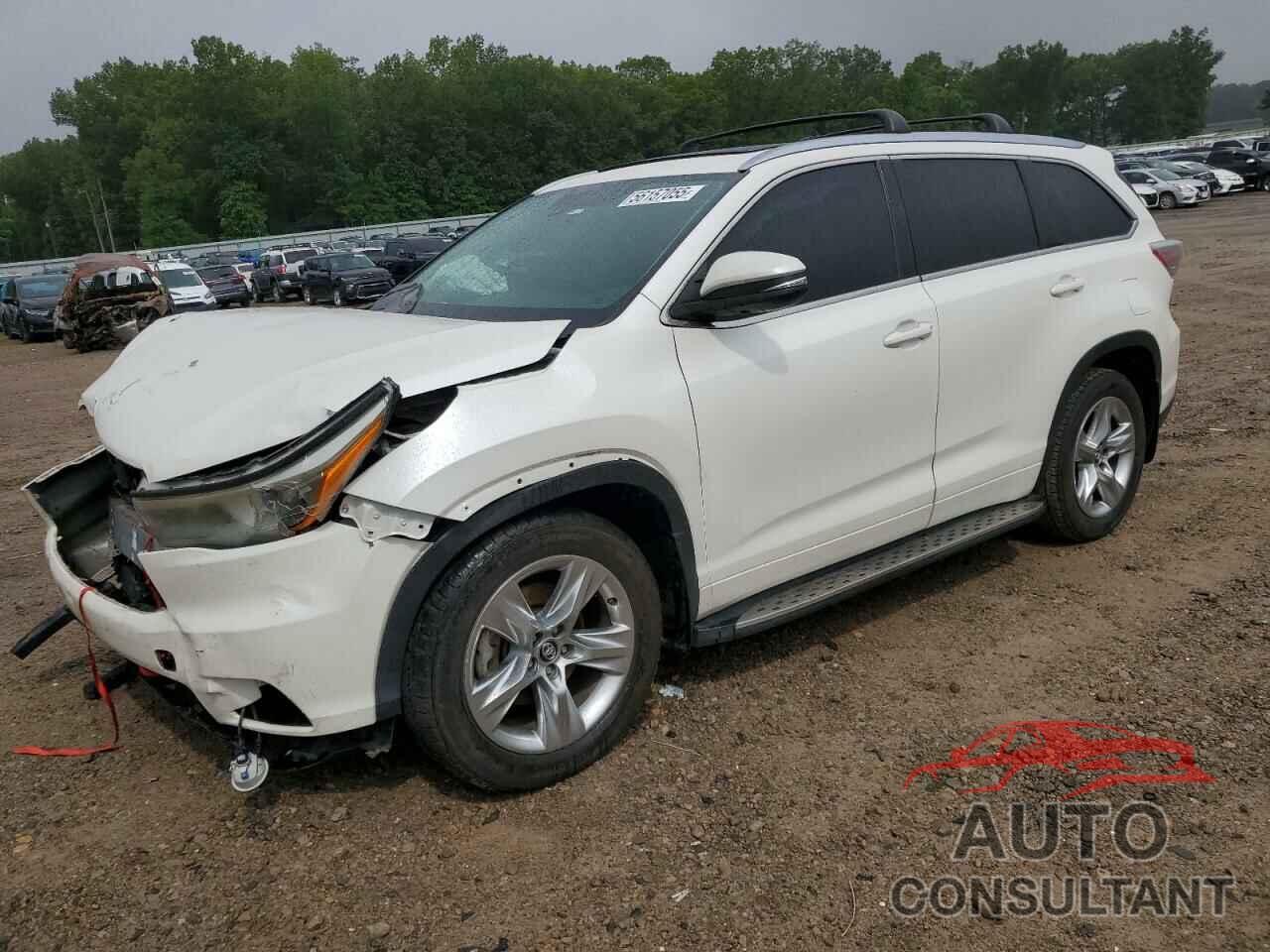 TOYOTA HIGHLANDER 2016 - 5TDYKRFHXGS151563