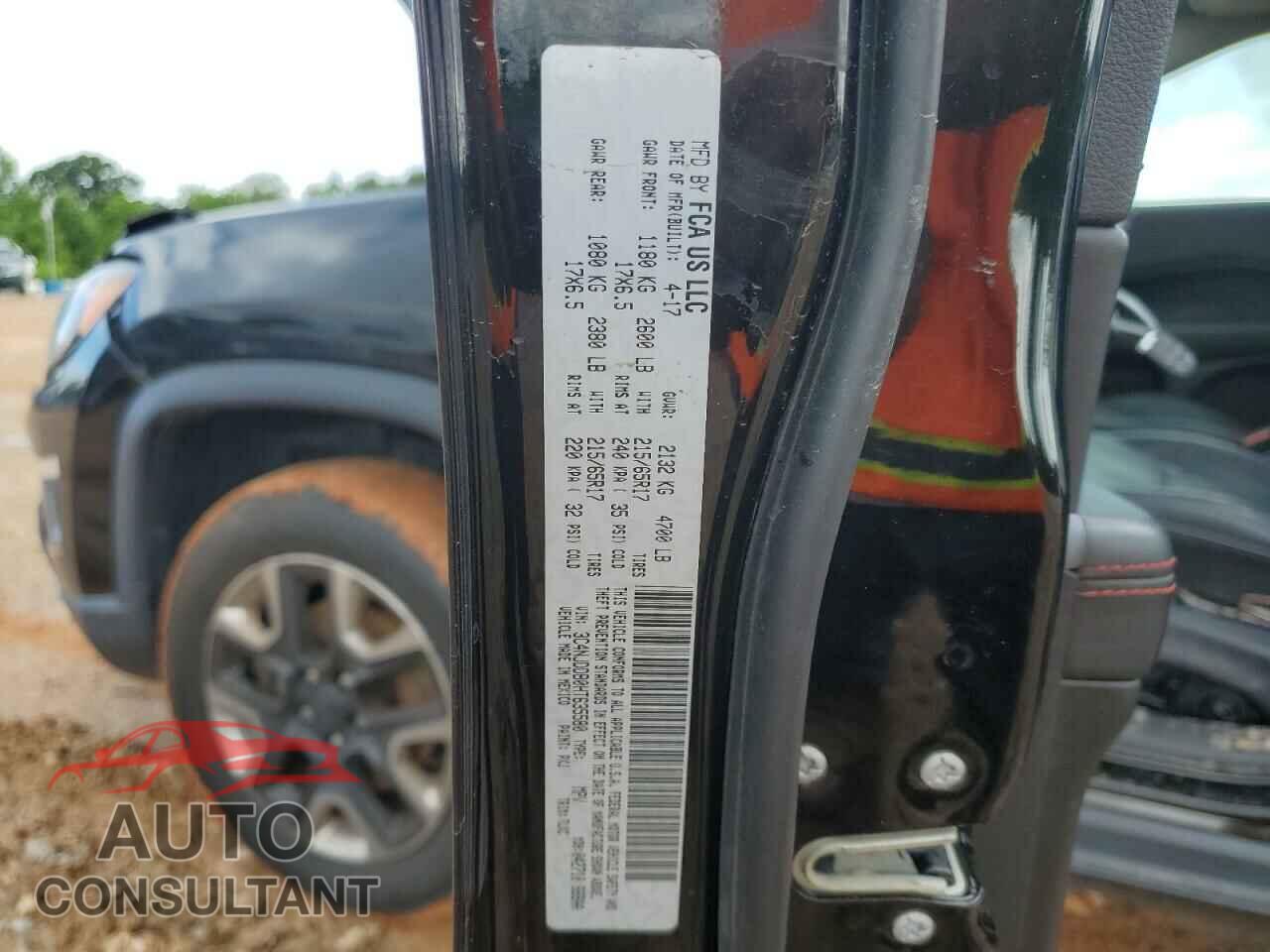 JEEP COMPASS 2017 - 3C4NJDDB0HT635580