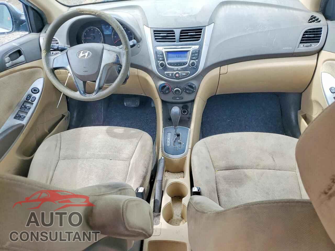 HYUNDAI ACCENT 2013 - KMHCT4AE4DU389693