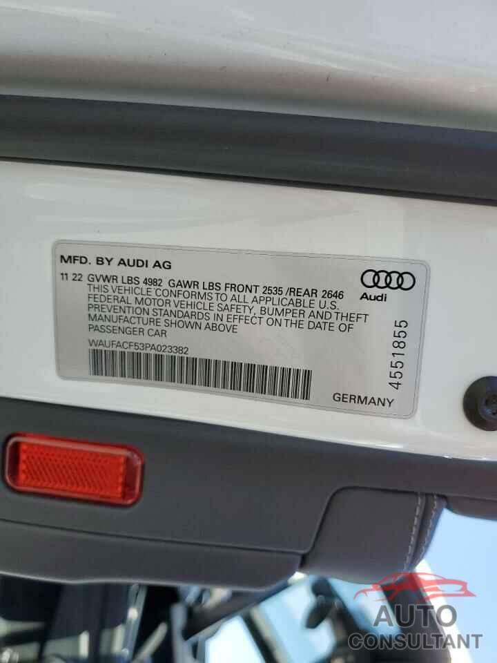 AUDI A5 2023 - WAUFACF53PA023382