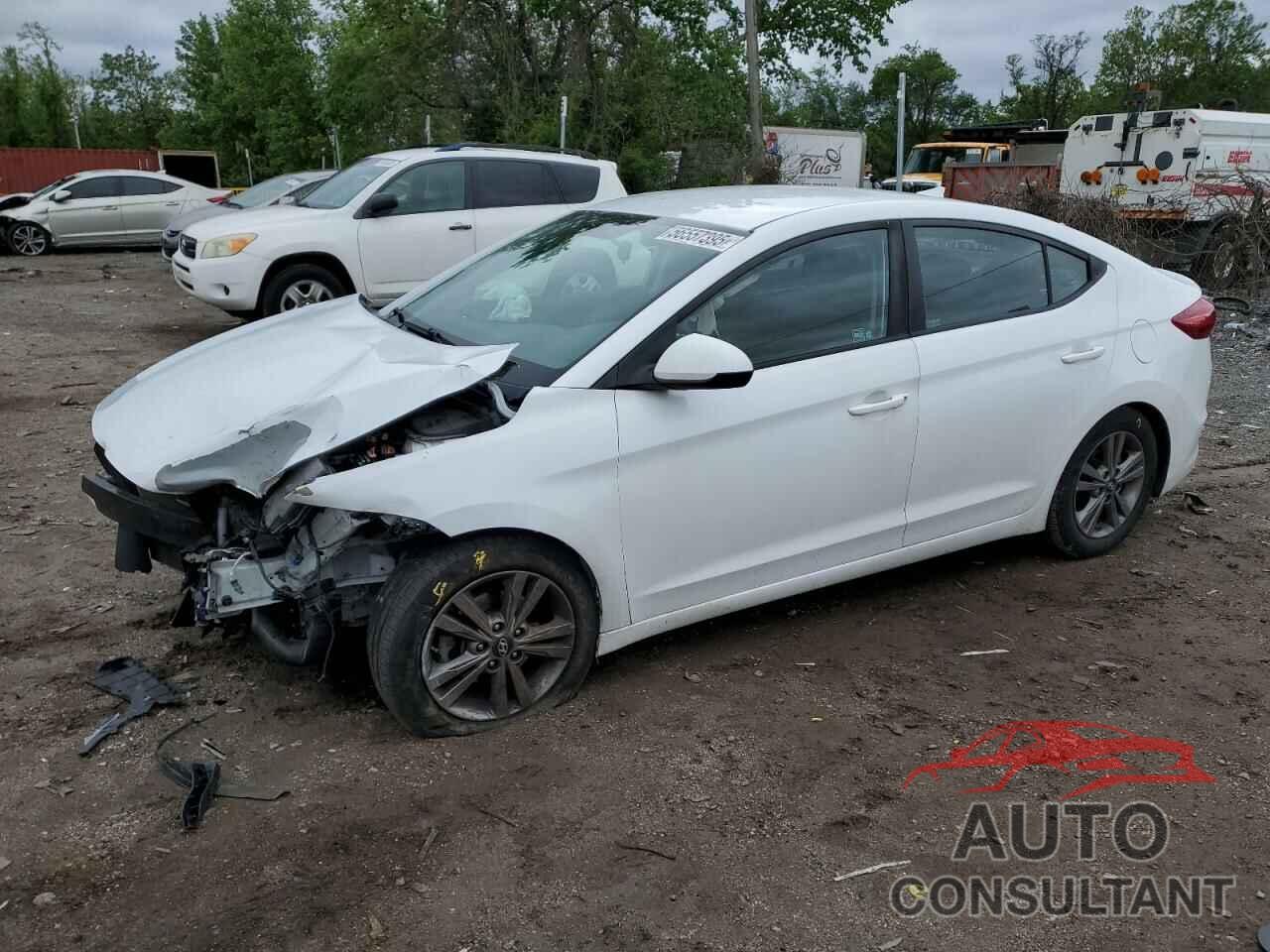 HYUNDAI ELANTRA 2018 - 5NPD84LF4JH334117