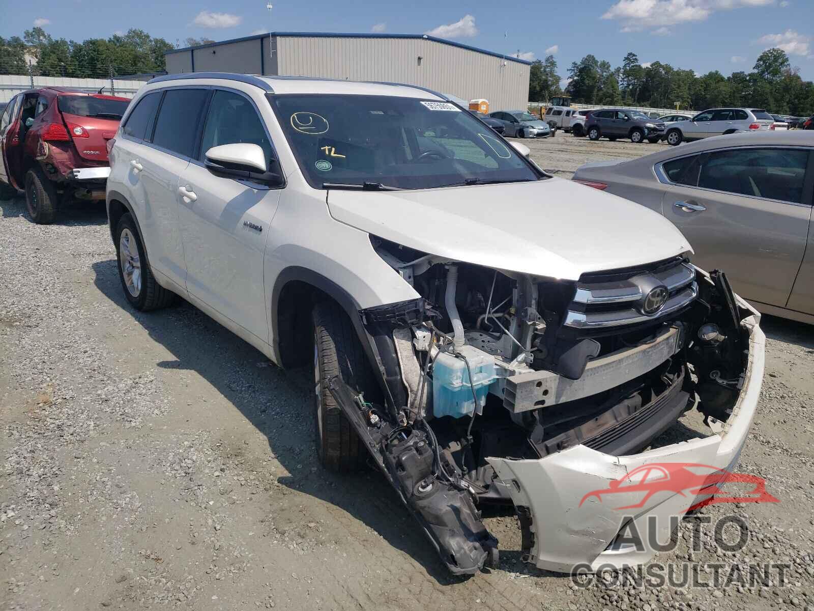 TOYOTA HIGHLANDER 2017 - 5TDYZRFHXHS227098