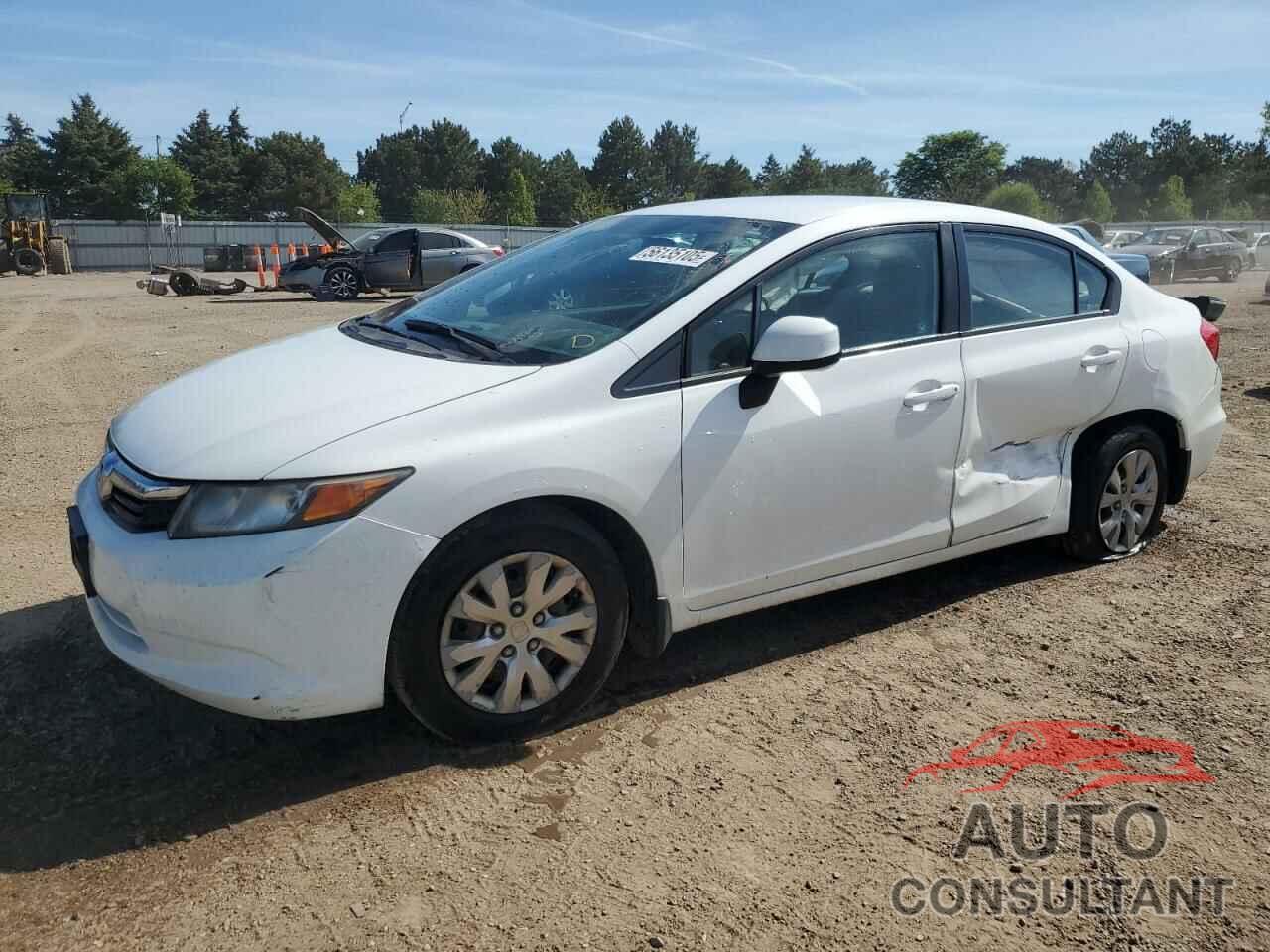 HONDA CIVIC 2012 - 19XFB2F50CE037967