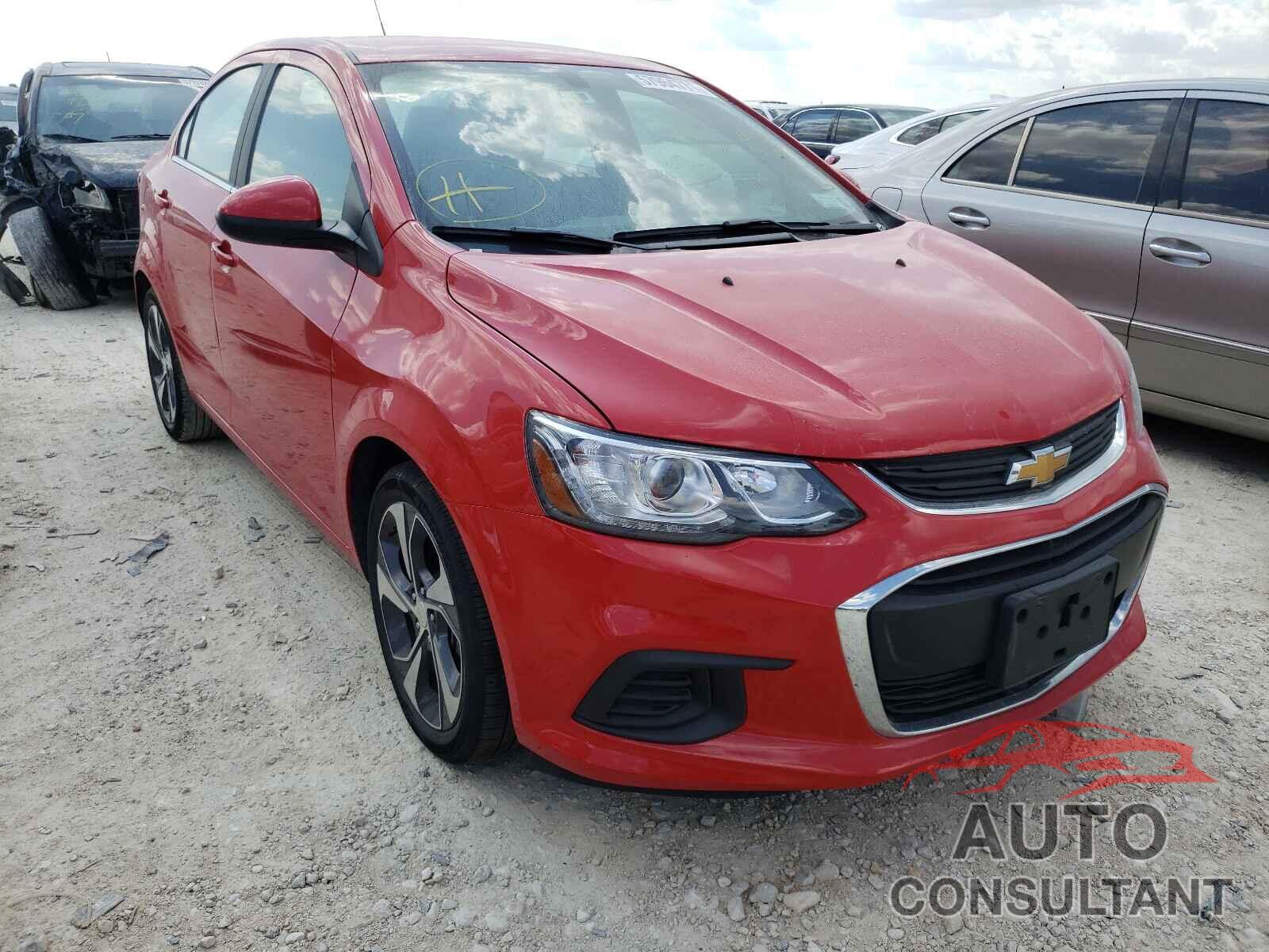 CHEVROLET SONIC 2020 - 1G1JF5SB0L4119378