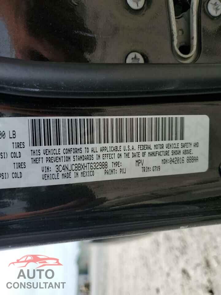 JEEP COMPASS 2017 - 3C4NJCBBXHT632988
