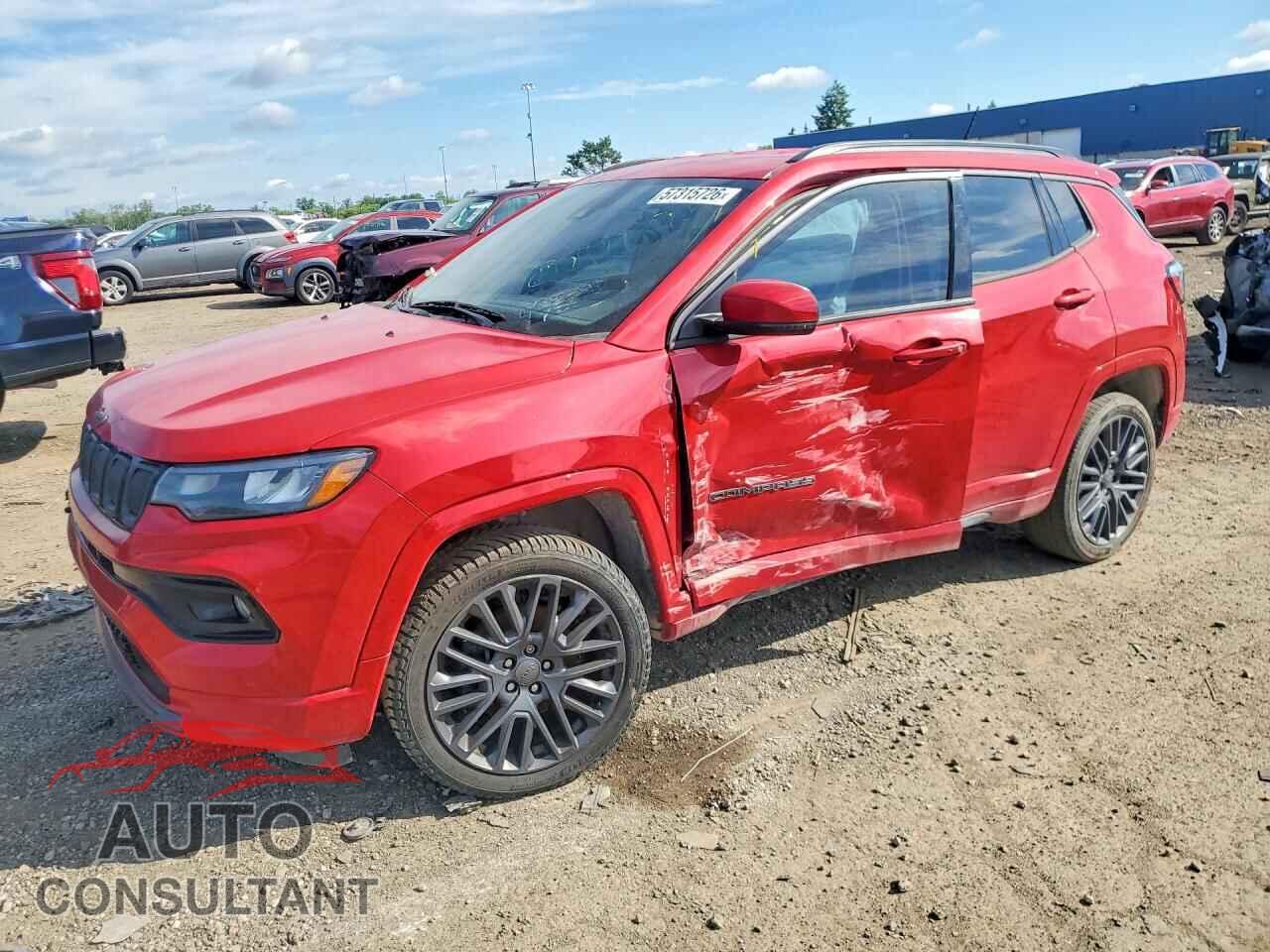 JEEP COMPASS 2022 - 3C4NJDCB8NT131663