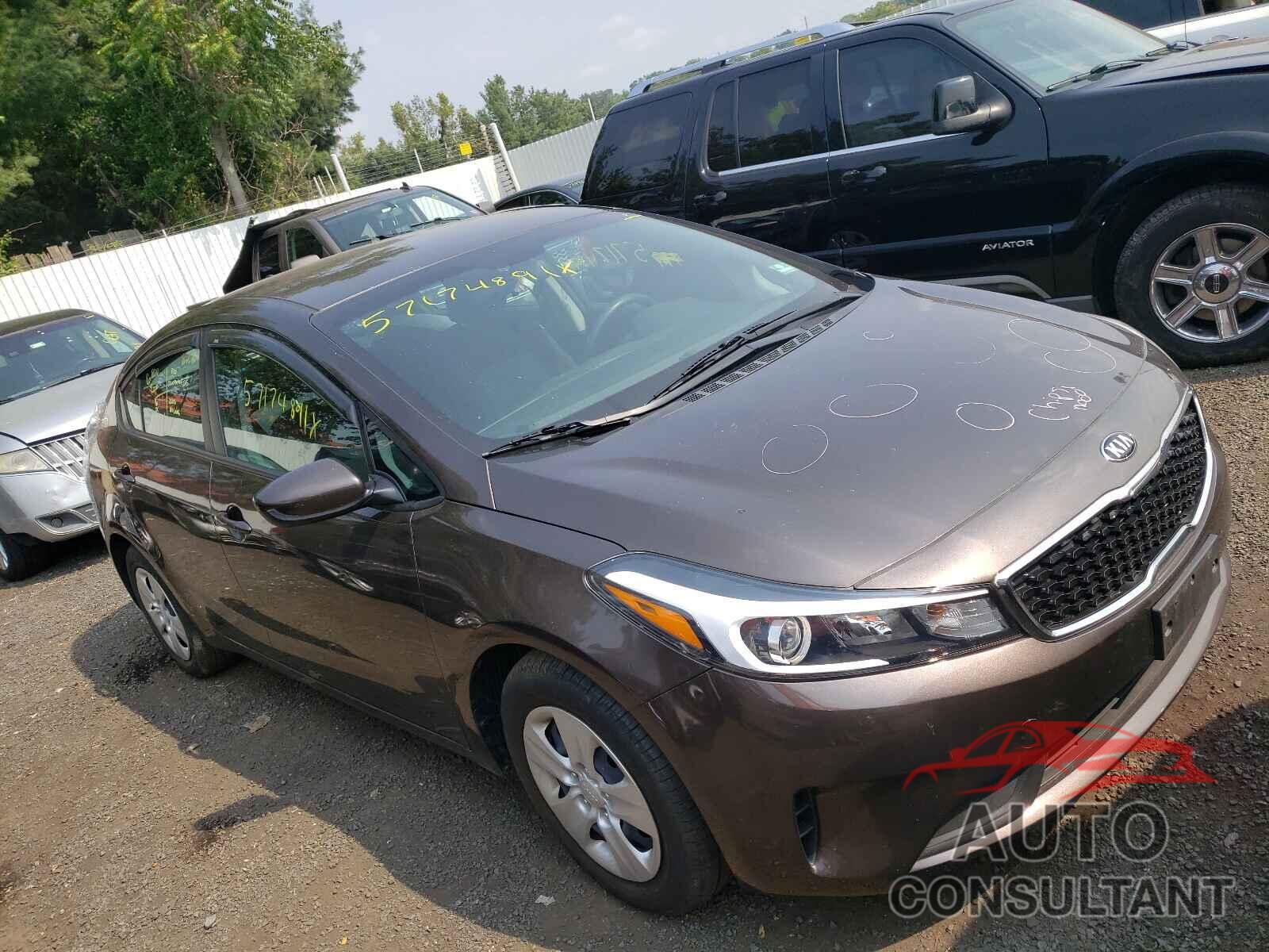 KIA FORTE 2017 - 3KPFK4A73HE158794
