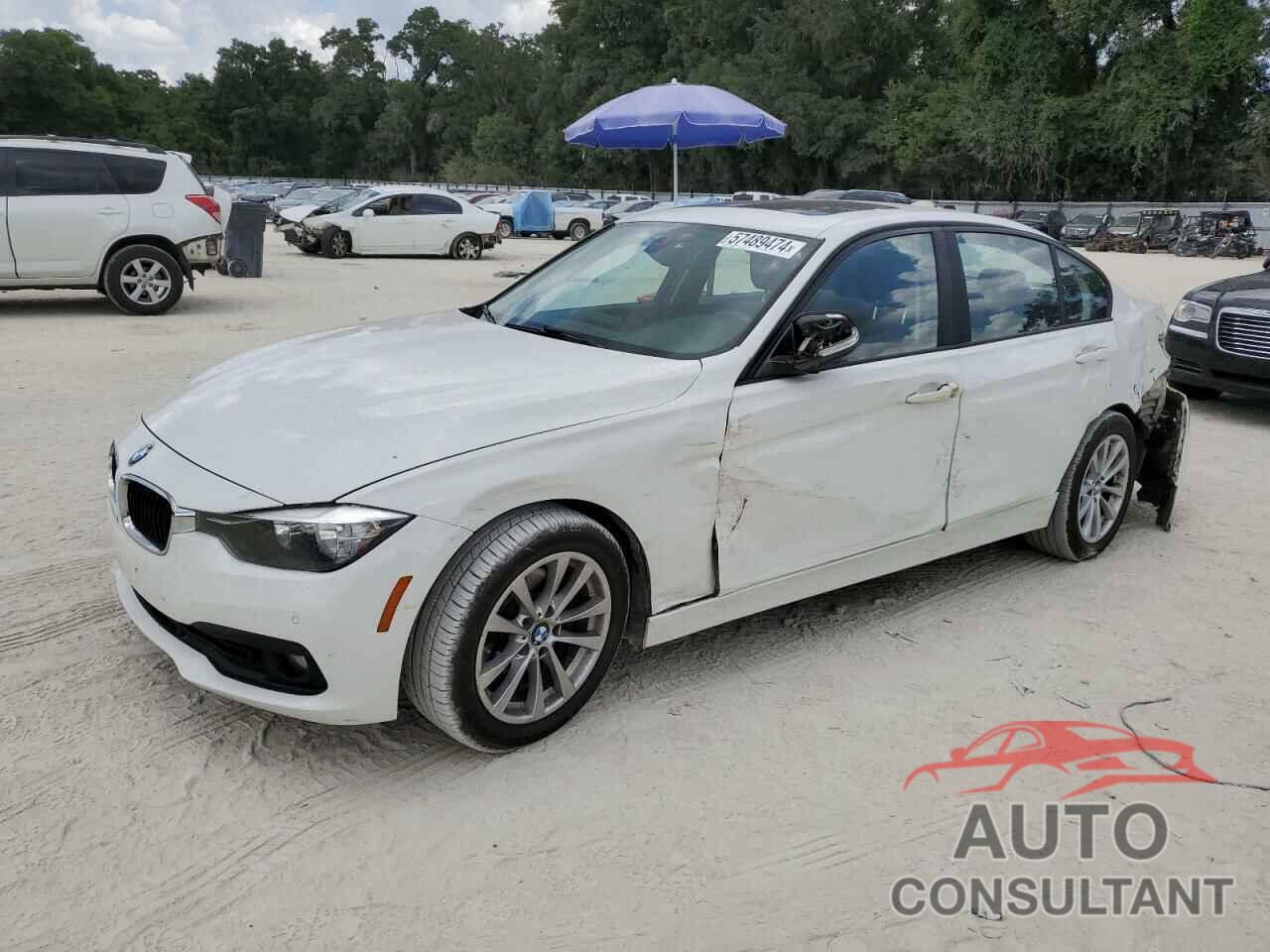 BMW 3 SERIES 2016 - WBA8E5G52GNT41493