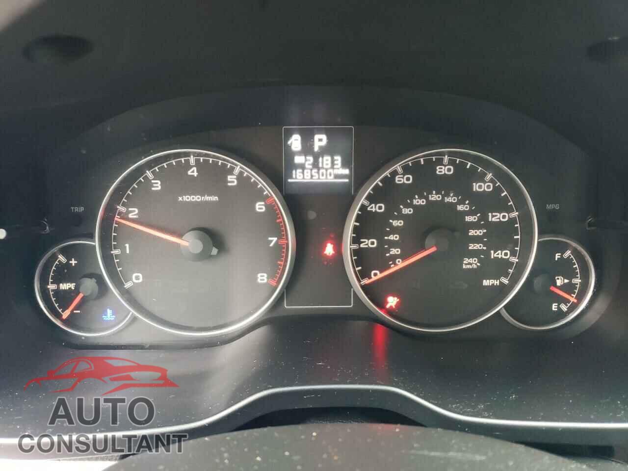 SUBARU OUTBACK 2013 - 4S4BRBCC7D3204424