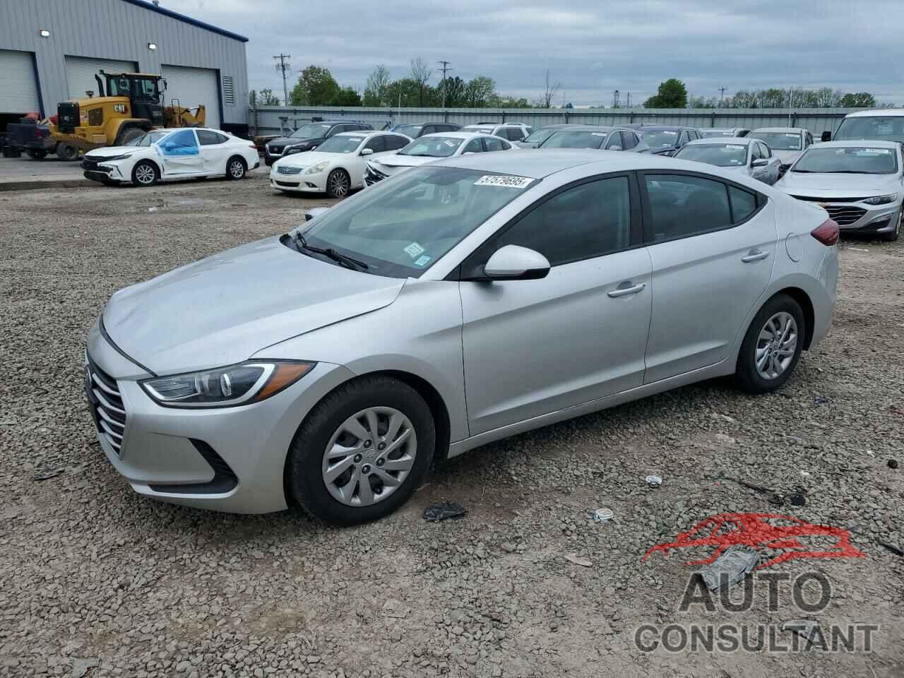 HYUNDAI ELANTRA 2018 - KMHD74LF1JU512358