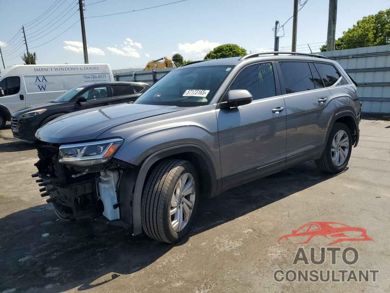 VOLKSWAGEN ATLAS 2021 - 1V2JR2CA8MC591627