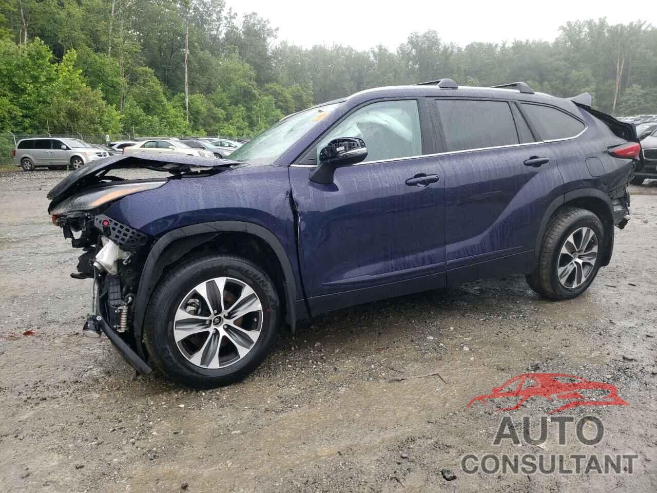 TOYOTA HIGHLANDER 2022 - 5TDGZRBH7NS594585