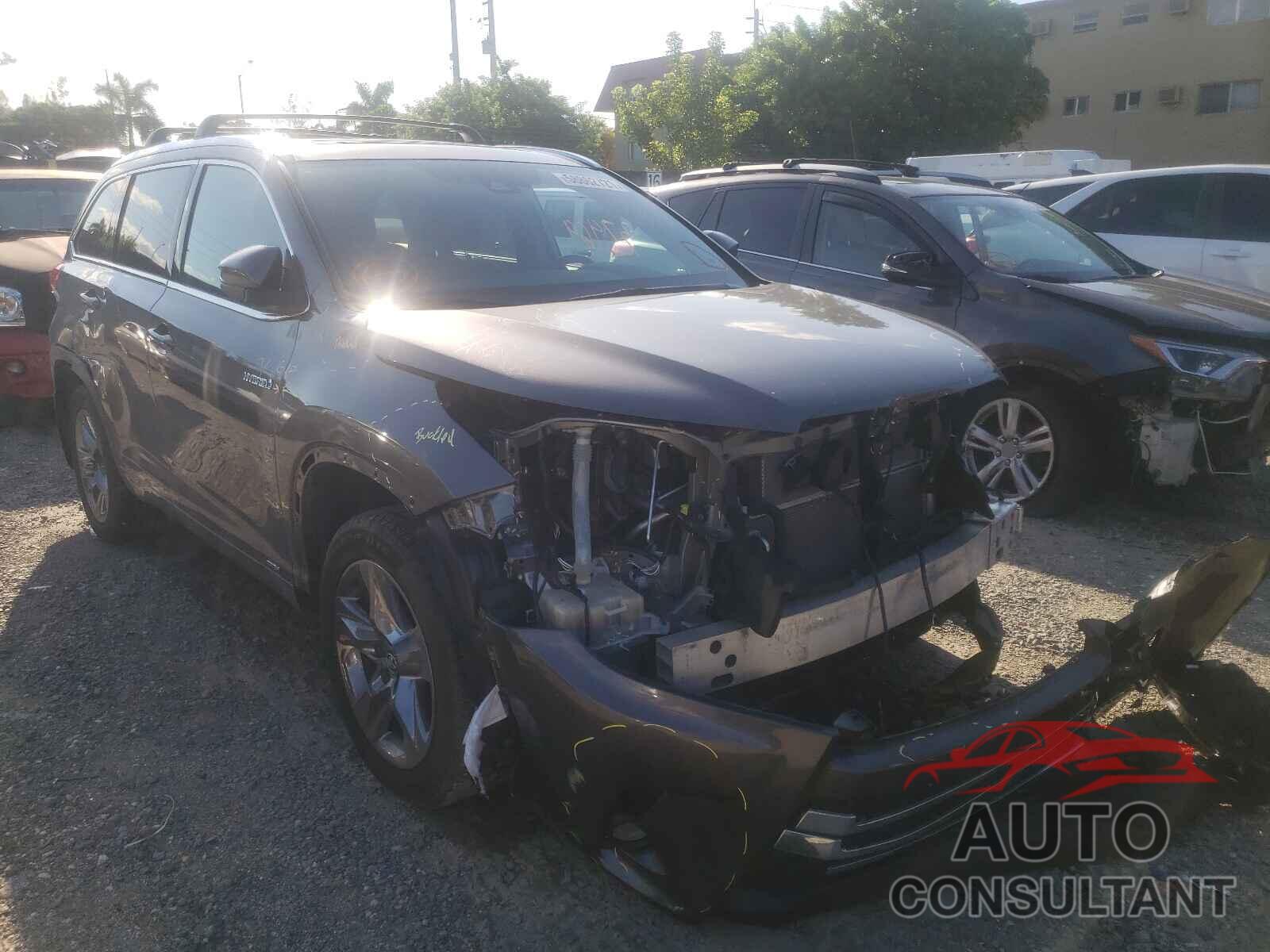 TOYOTA HIGHLANDER 2018 - 5TDDGRFH5JS045318