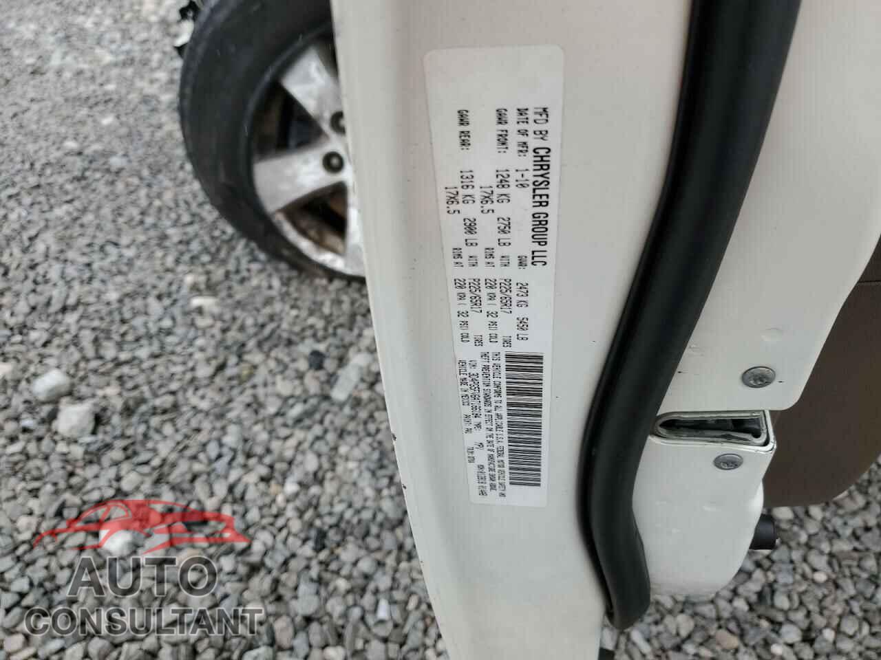 DODGE JOURNEY 2010 - 3D4PG5FV6AT166184