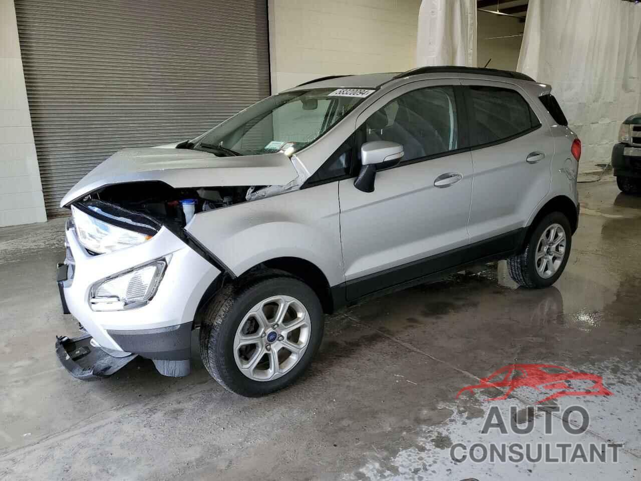 FORD ECOSPORT 2022 - MAJ6S3GL5NC458313