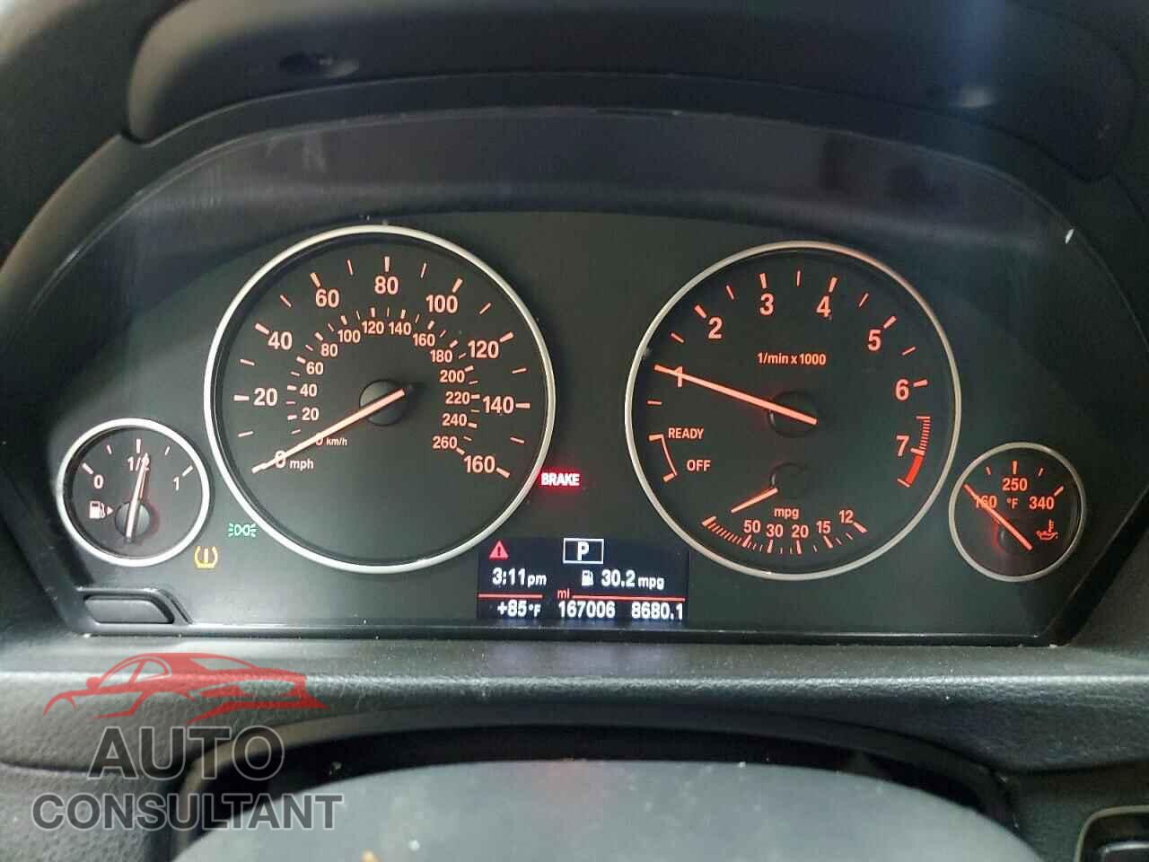 BMW 3 SERIES 2014 - WBA3A5C50EP602343