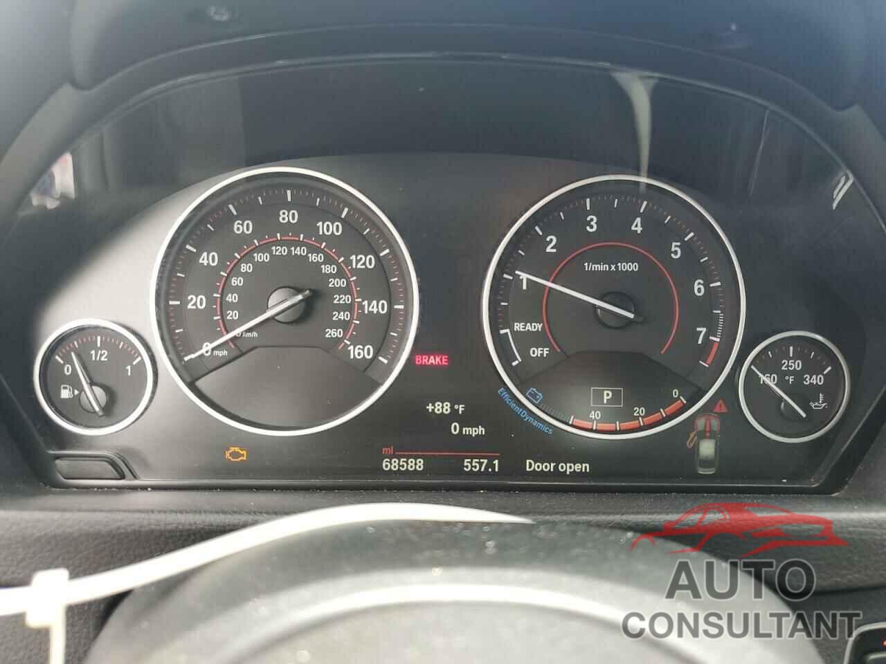 BMW 3 SERIES 2016 - WBA8E9G5XGNT86771