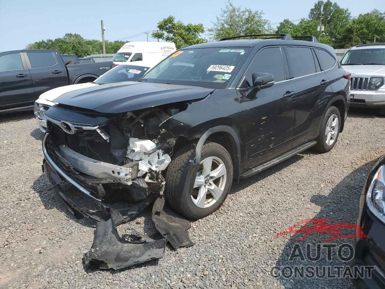 TOYOTA HIGHLANDER 2022 - 5TDBZRBH6NS220463
