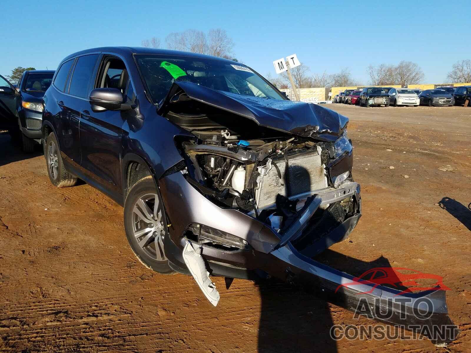 HONDA PILOT 2017 - 5FNYF5H59HB005354